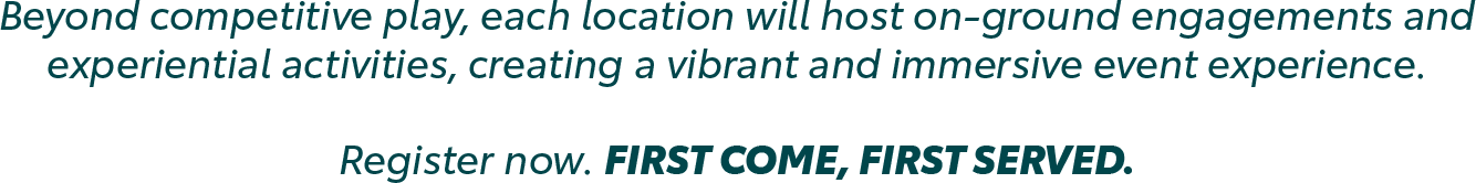 Junior participation is completely free